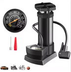 Portable Mini Foot Air Pump for Bicycle, Bike, Car and Football Hand Ball Inflator