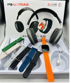 P9ultra 2 headphone with smart watch