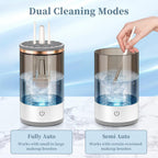 Automatic brush cleaner