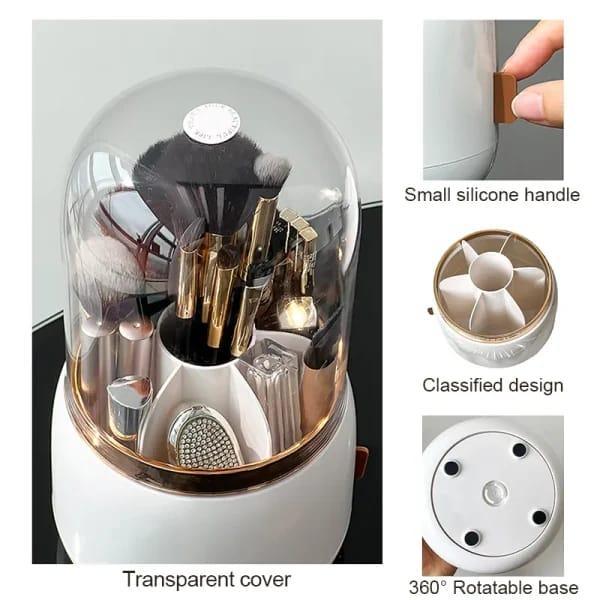 360 rotating brush organizer