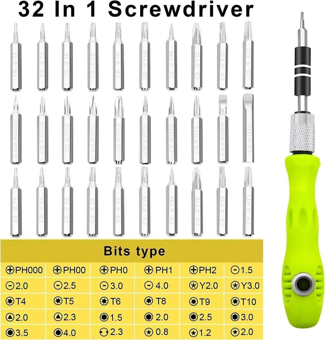 32 in 1 screwdriver set