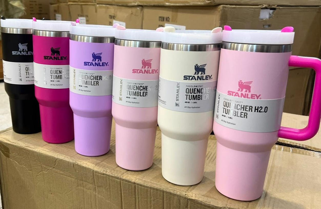 Double wall Stanley Tumbler With Straw