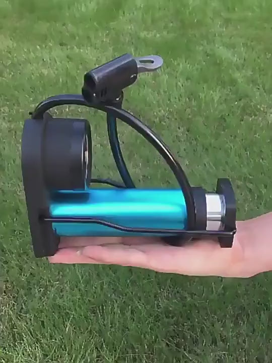 Portable Mini Foot Air Pump for Bicycle, Bike, Car and Football Hand Ball Inflator