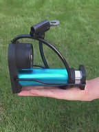 Portable Mini Foot Air Pump for Bicycle, Bike, Car and Football Hand Ball Inflator