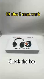 P9ultra 2 headphone with smart watch